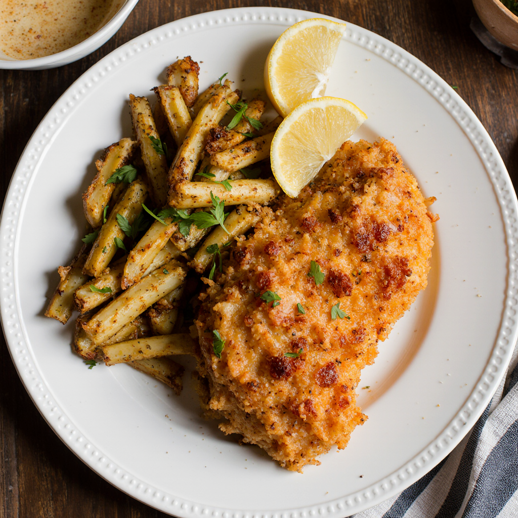 Crispy Chicken Parmesan