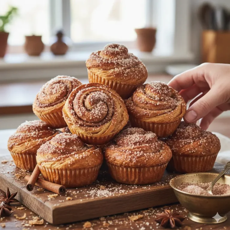 cinnamon sugar cruffins