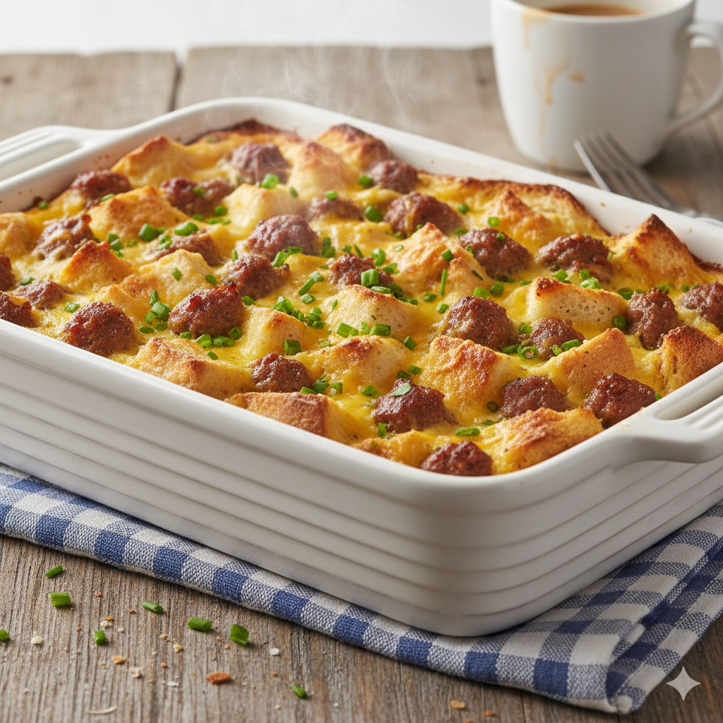 sausage and egg casserole