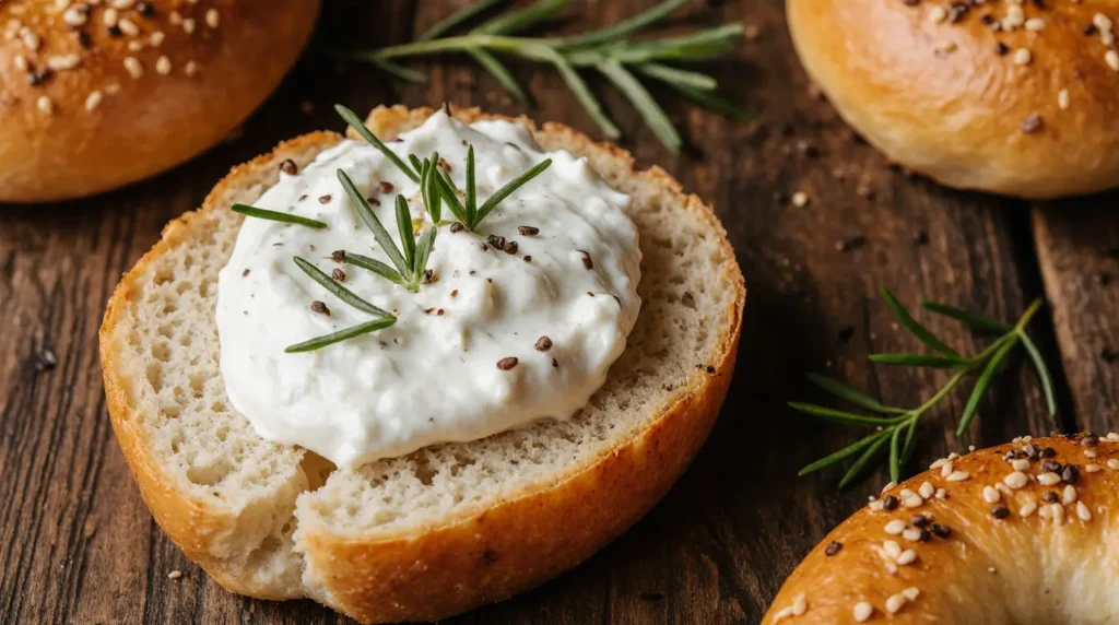 Cottage Cheese Bagels
