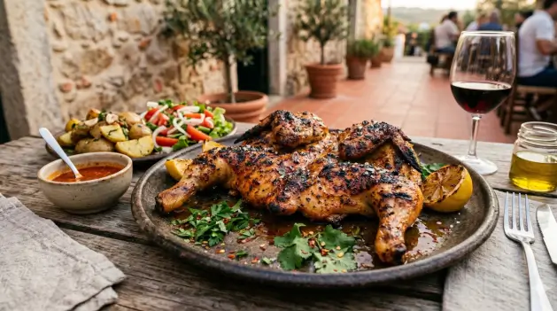 Butterflied Portuguese Chicken