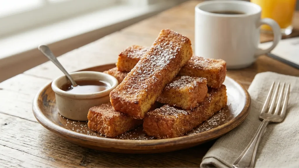 Cinnamon French Toast Sticks 