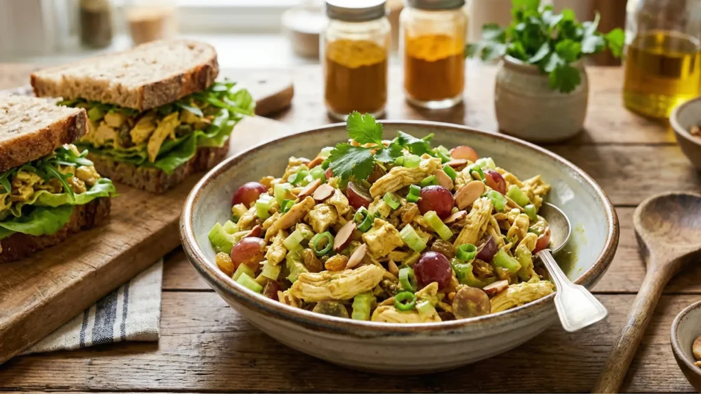 curried chicken salad recipe